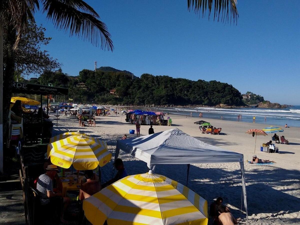 Cantinho Do Descanso Na Praia Grande Ubatuba Lägenhet Exteriör bild